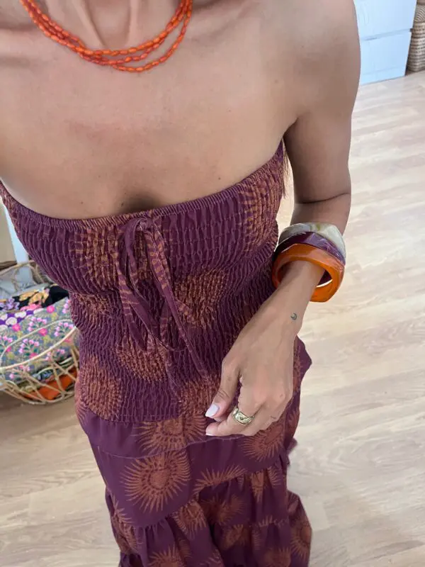 Vestido sun purple