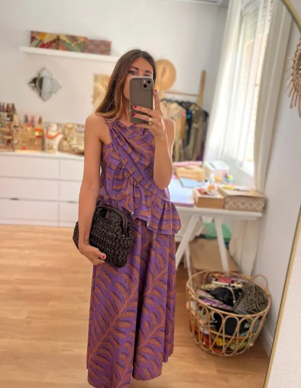 Conjunto Bali morado