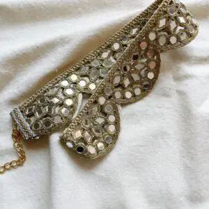 Cinturón espejos óvalo