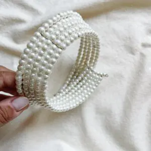 Choker perlas