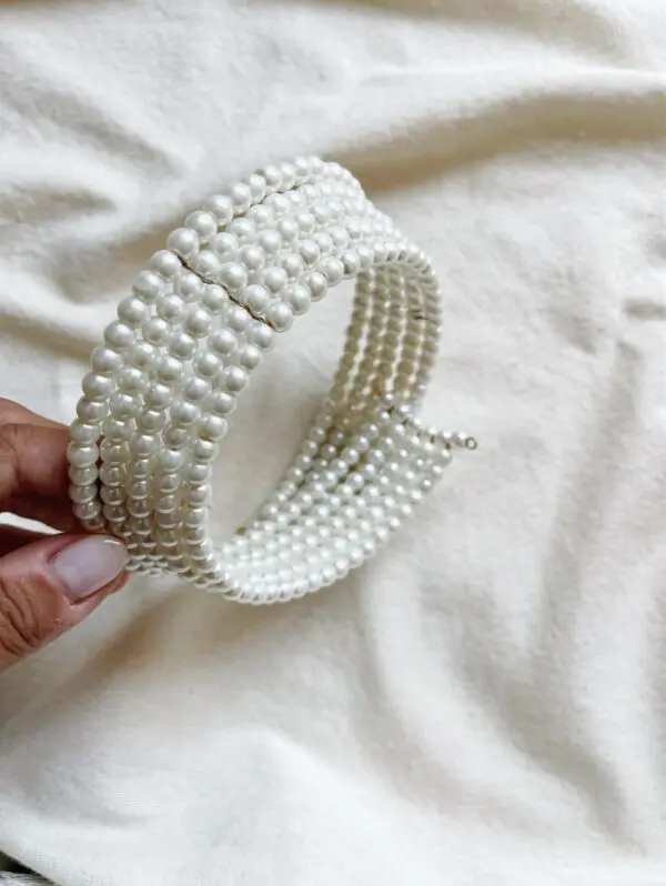 Choker perlas