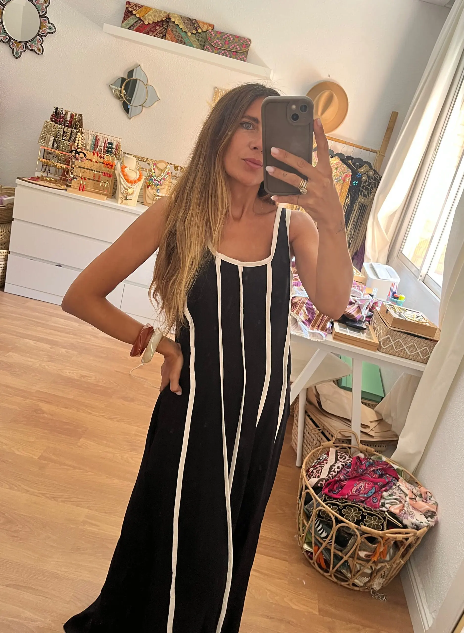 Vestido velha negro - Imagen 2