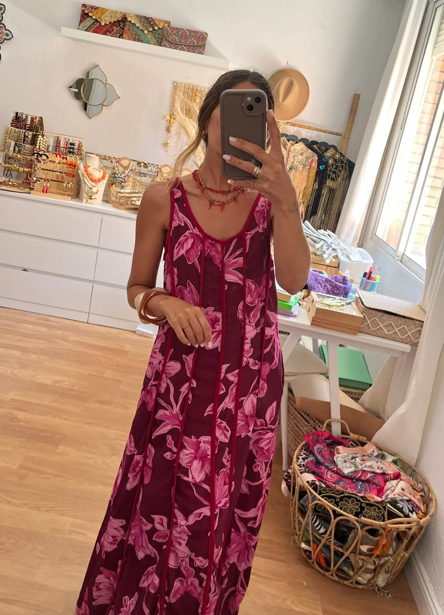 Vestido velha buganvilla