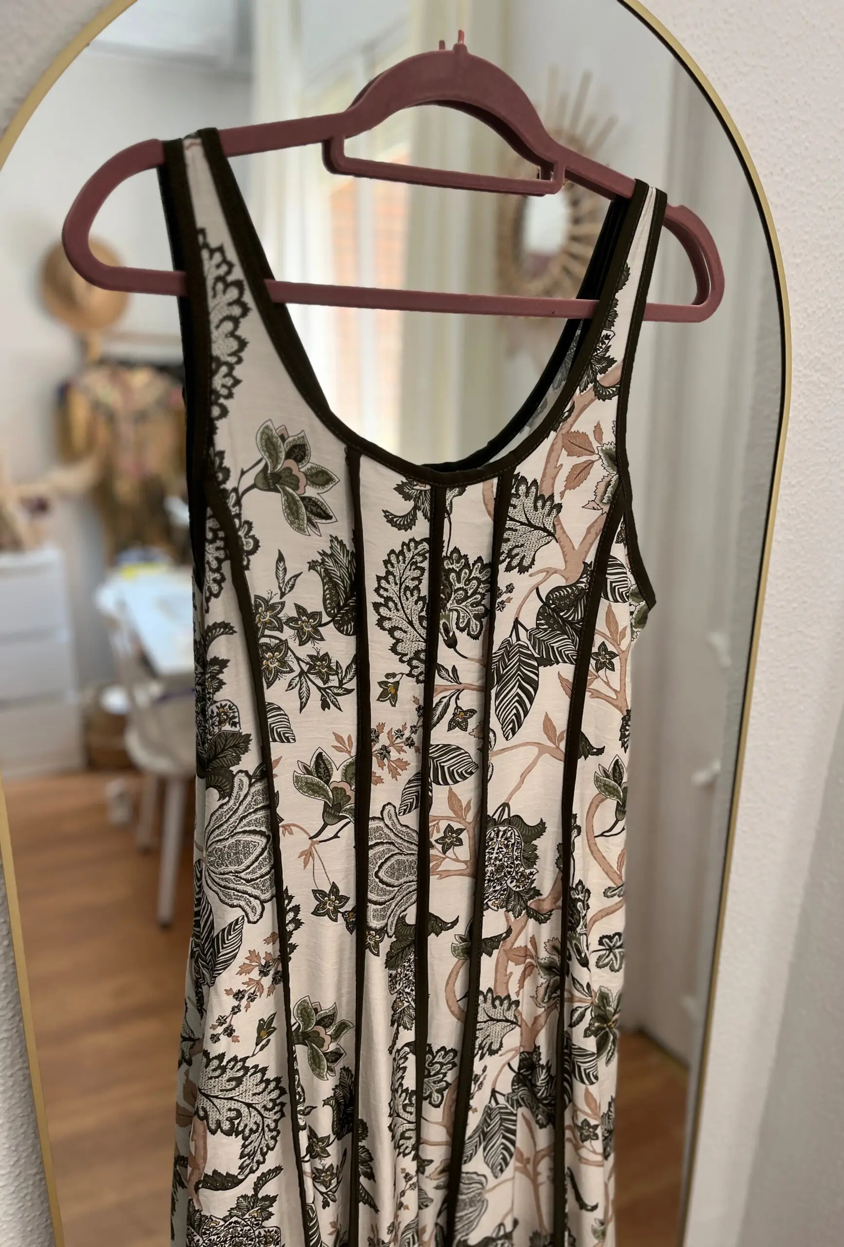 Vestido velha kakhi - Imagen 5