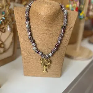 Collar langosta Golden