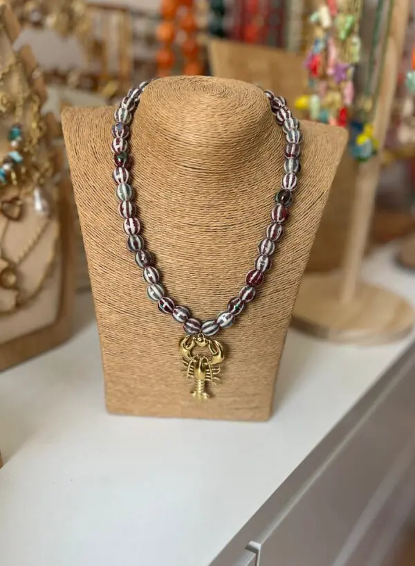 Collar langosta Golden