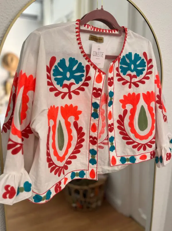 Blusa mykonos blanca