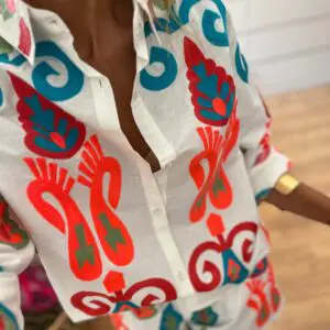 Conjunto mykonos blanco