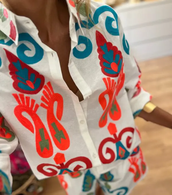 Conjunto mykonos blanco