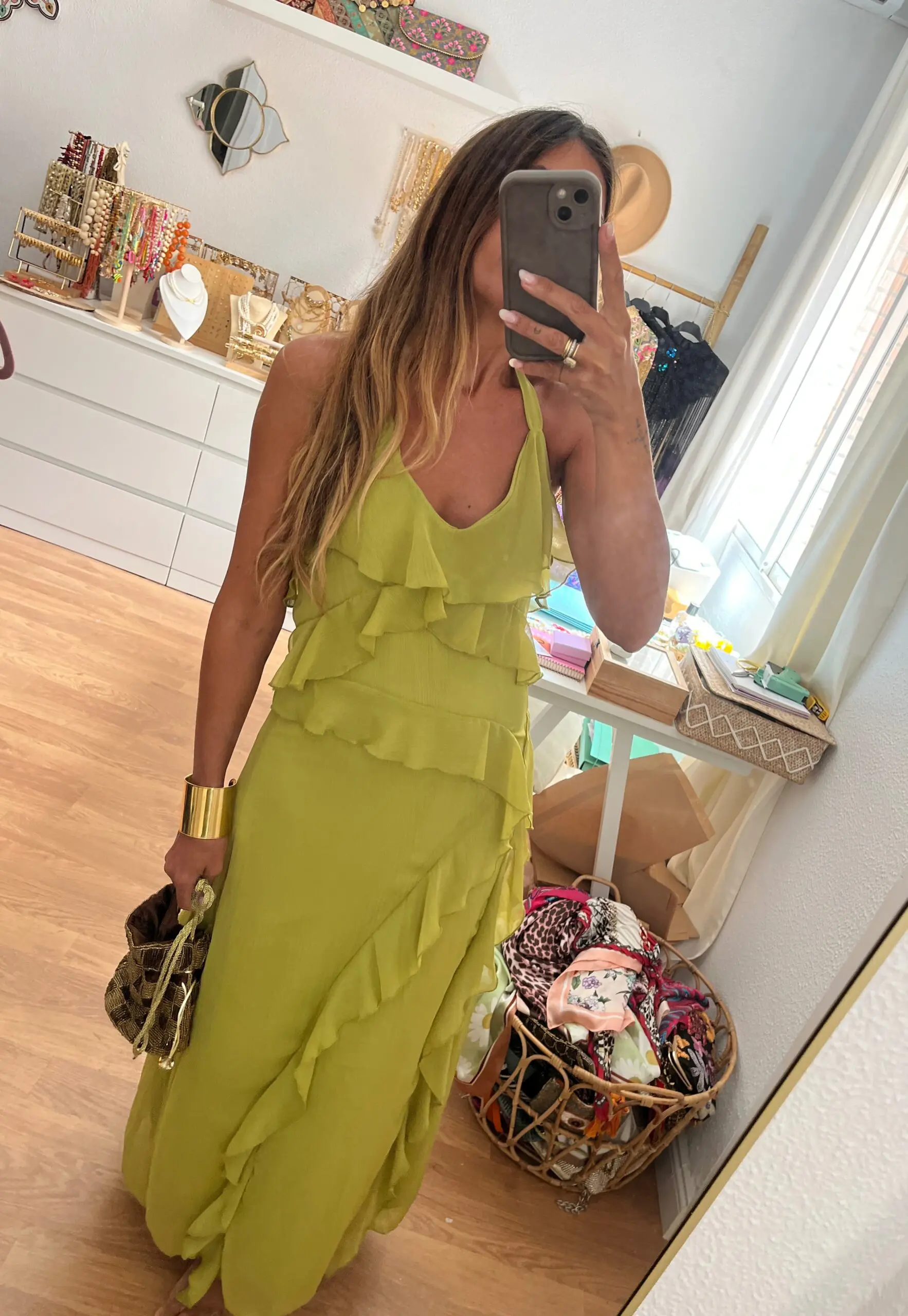 Vestido Florencia Lima - Imagen 4