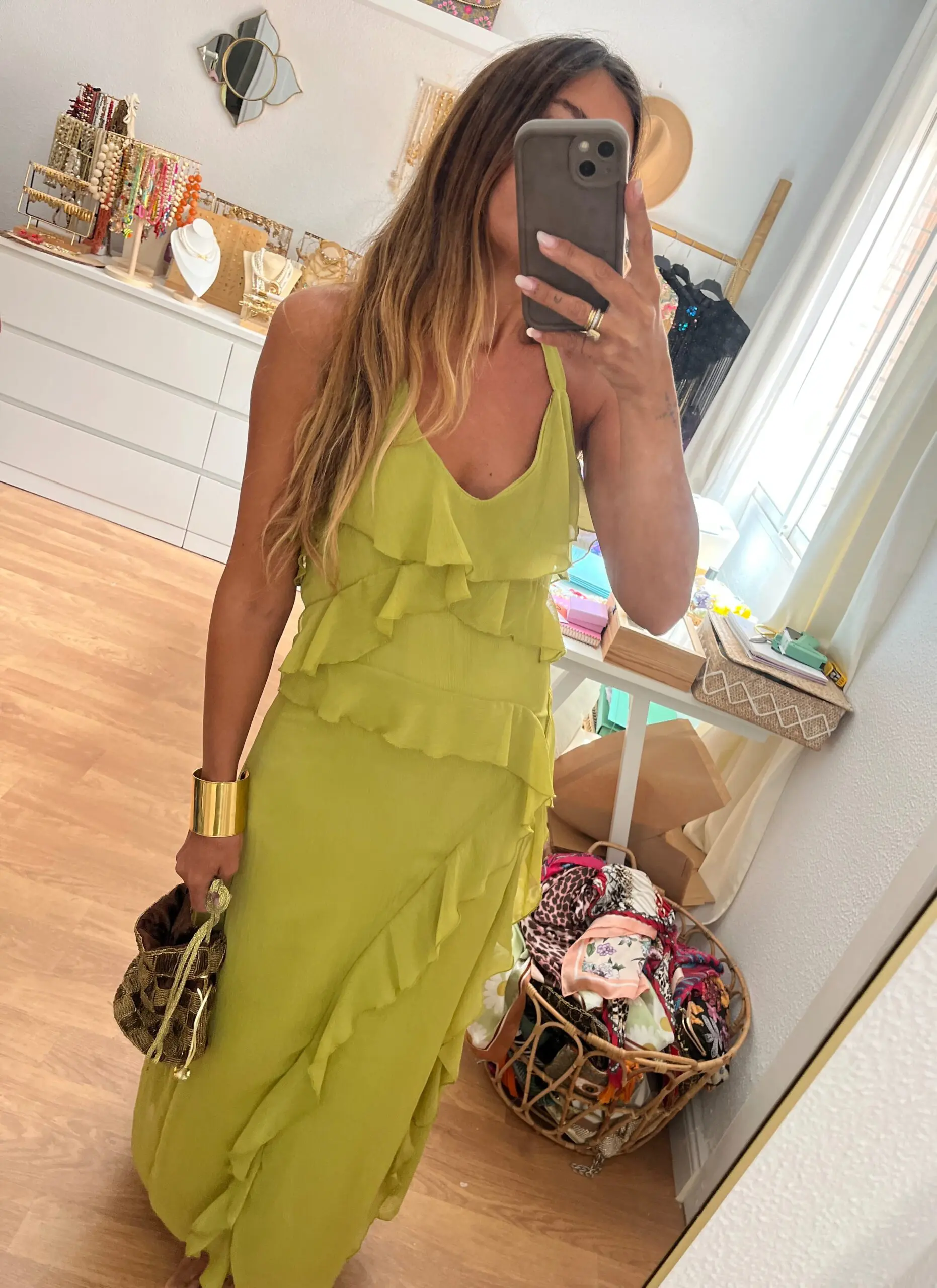 Vestido Florencia Lima - Imagen 2