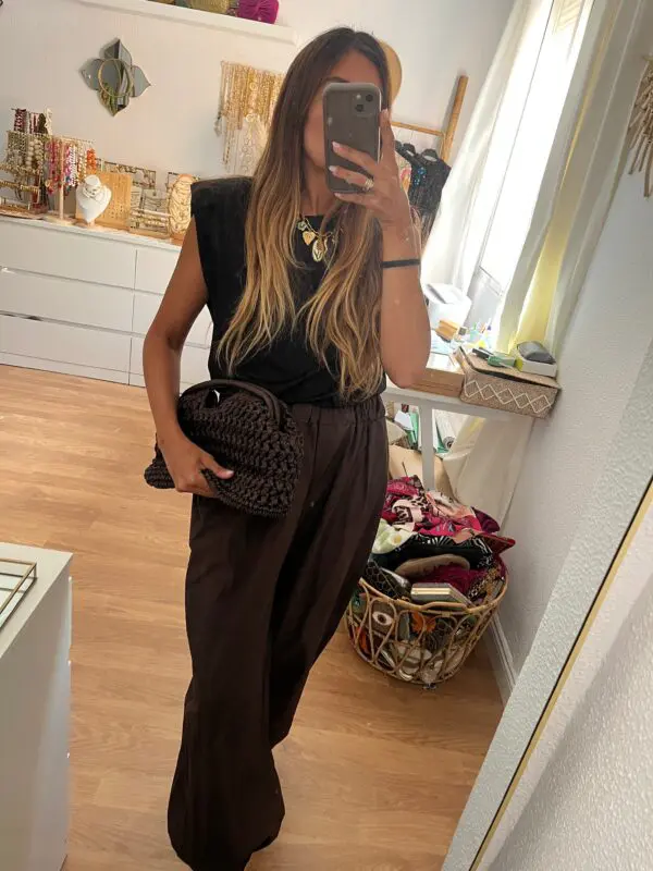 Pantalón bombacho Brown - Imagen 2