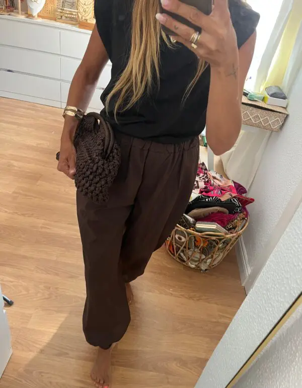 Pantalón bombacho Brown - Imagen 4