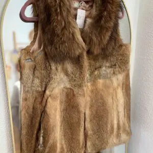 Chaleco Mía pelo Natural