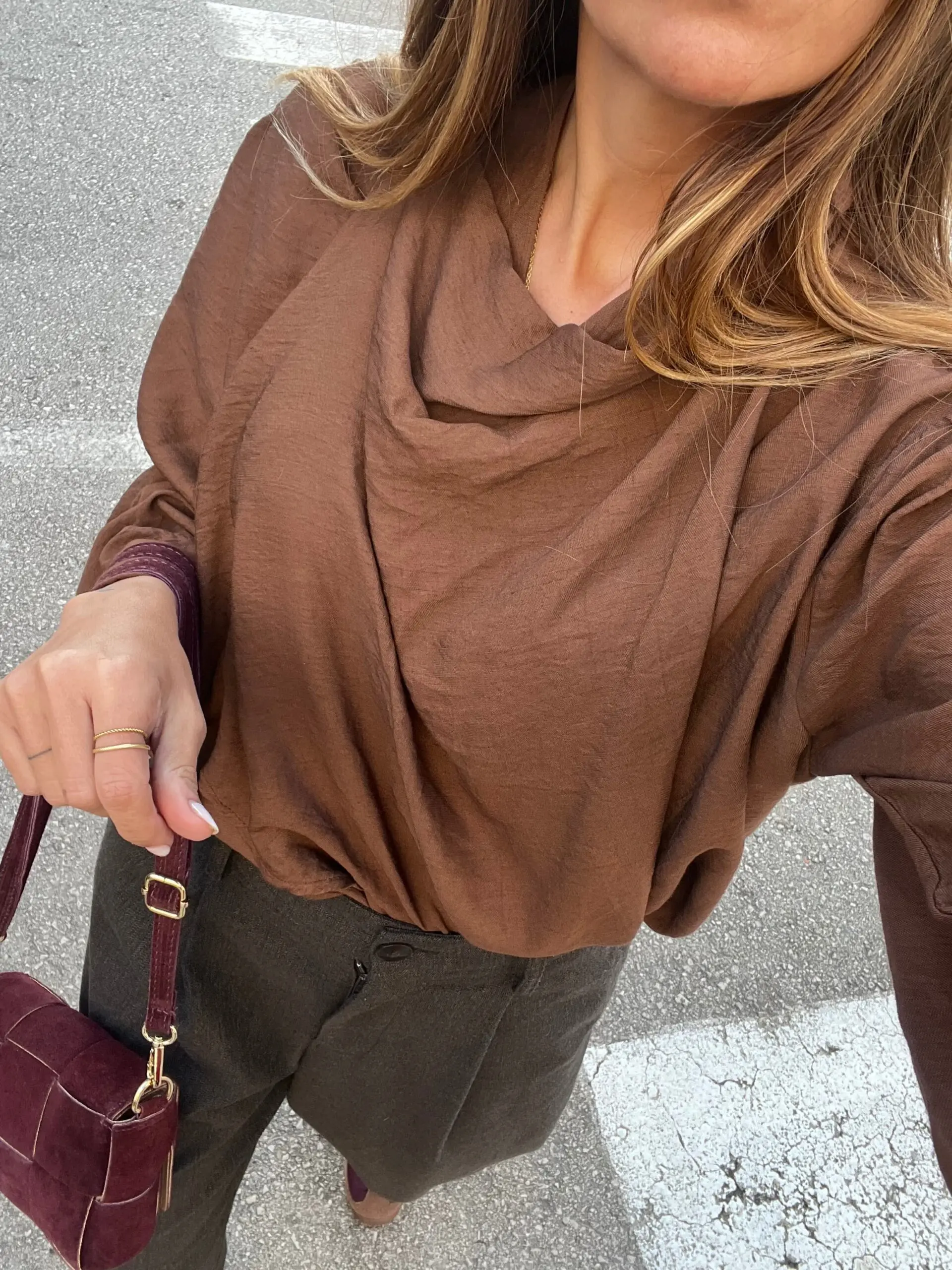 Blusa Gina marrón - Imagen 5