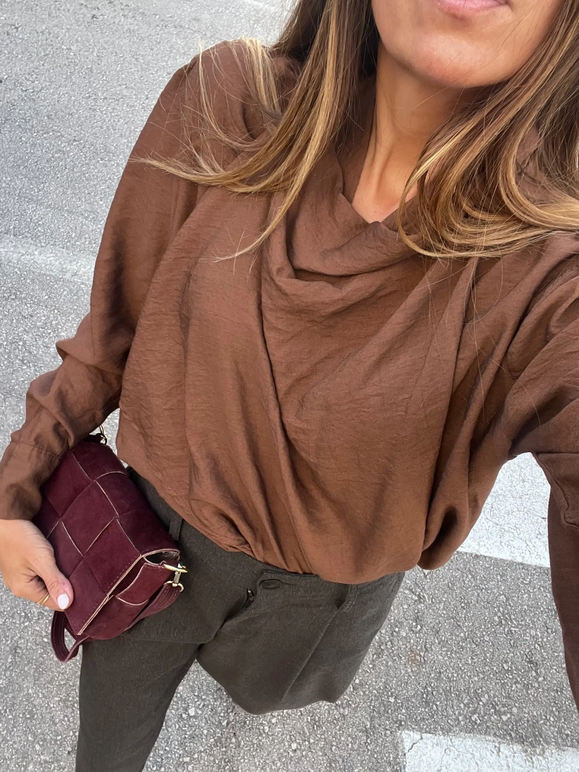 Blusa Gina marrón - Imagen 3