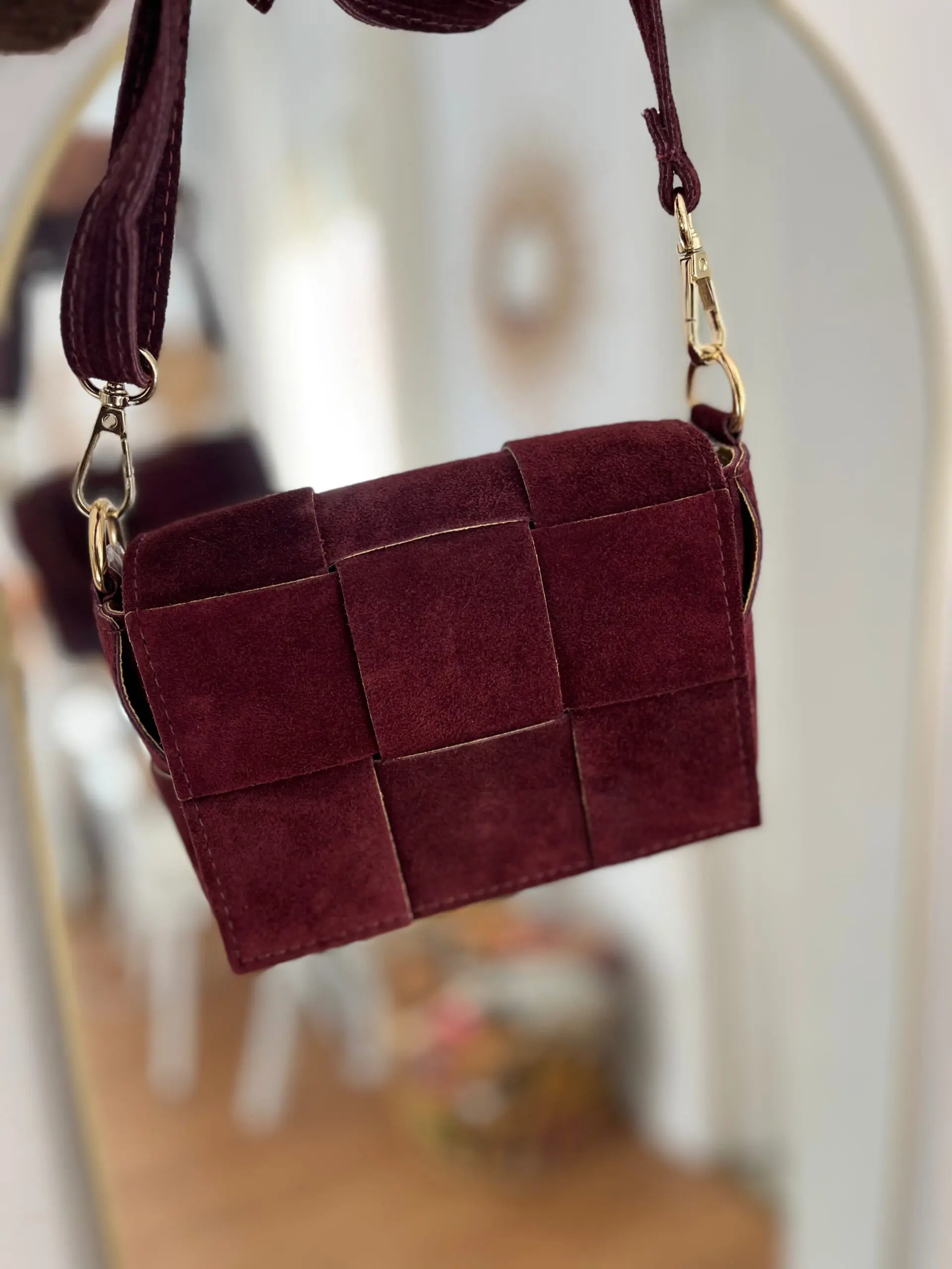 Bolso Mía burdeos - Imagen 2