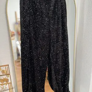 Pantalón bombacho lentejuelas