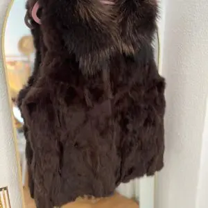 Chaleco mía marrón