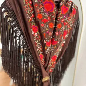 Mantocillo alegría marrón