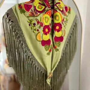 Mantoncillo tropical verde