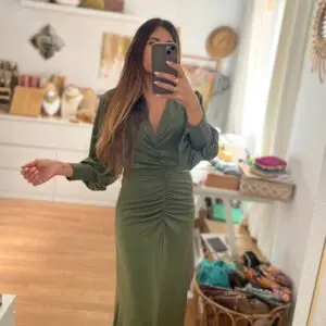 Vestido Milán verde