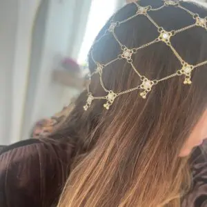 Casquete morocco dorado