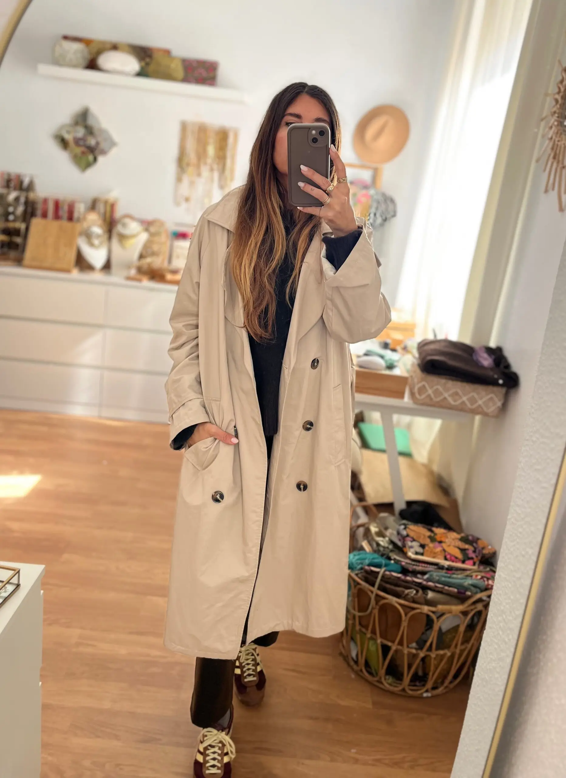 Gabardina London beige - Imagen 3