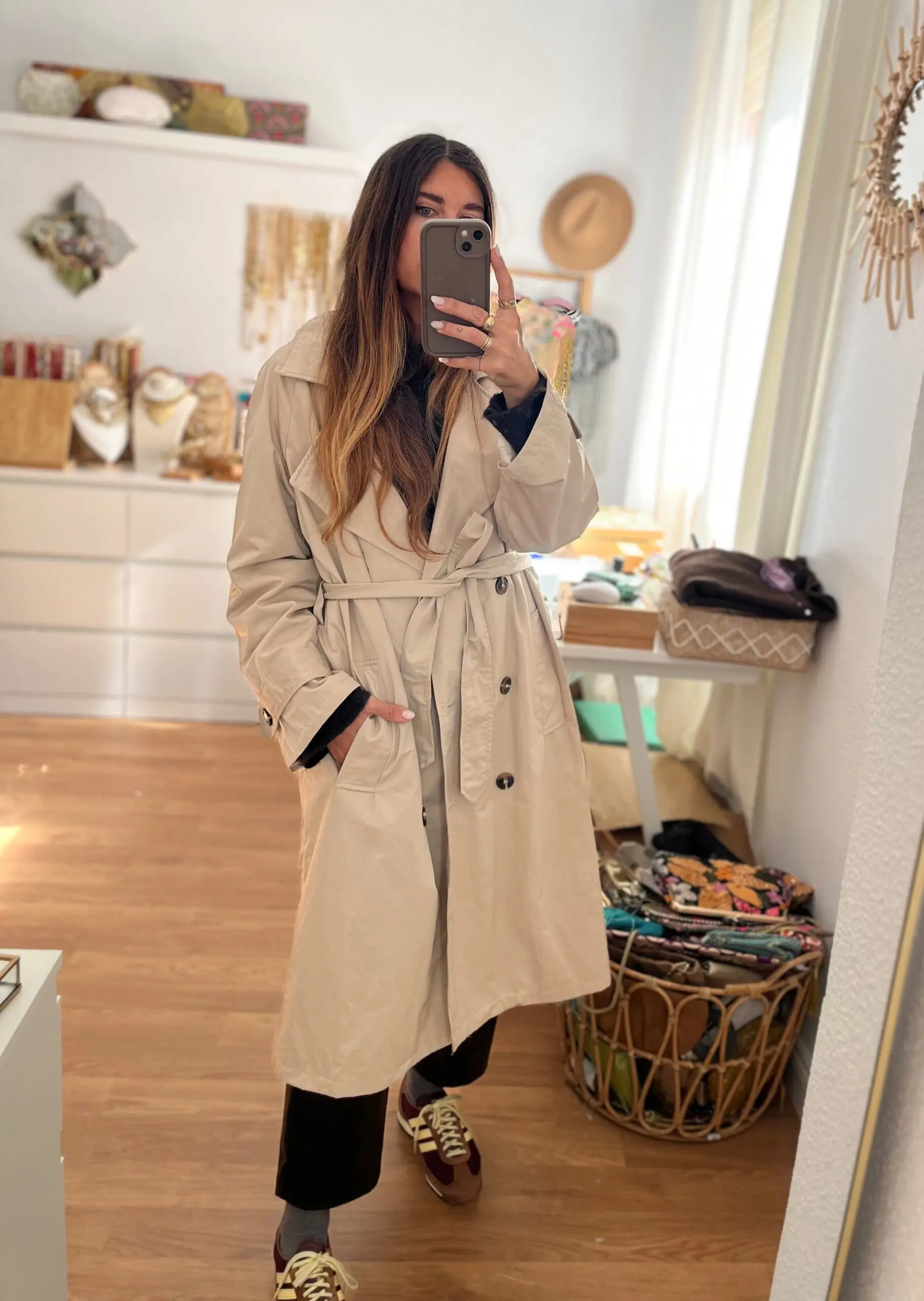 Gabardina London beige - Imagen 2