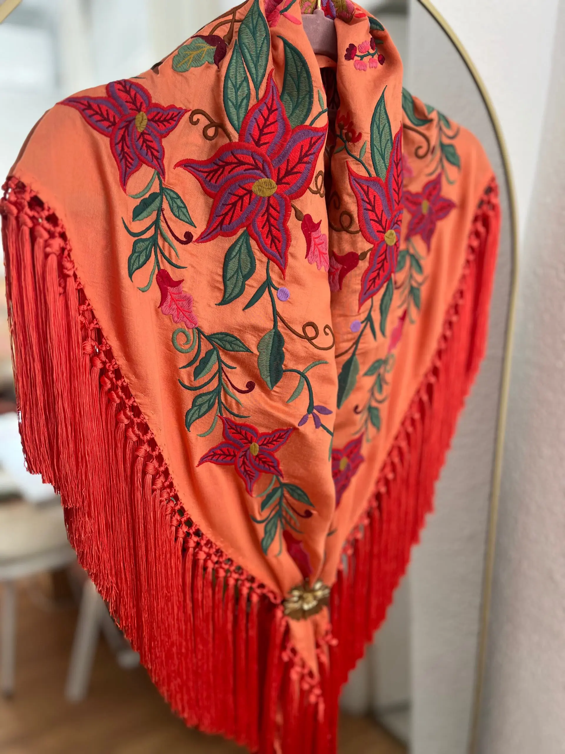 Mantoncillo Venecia naranja