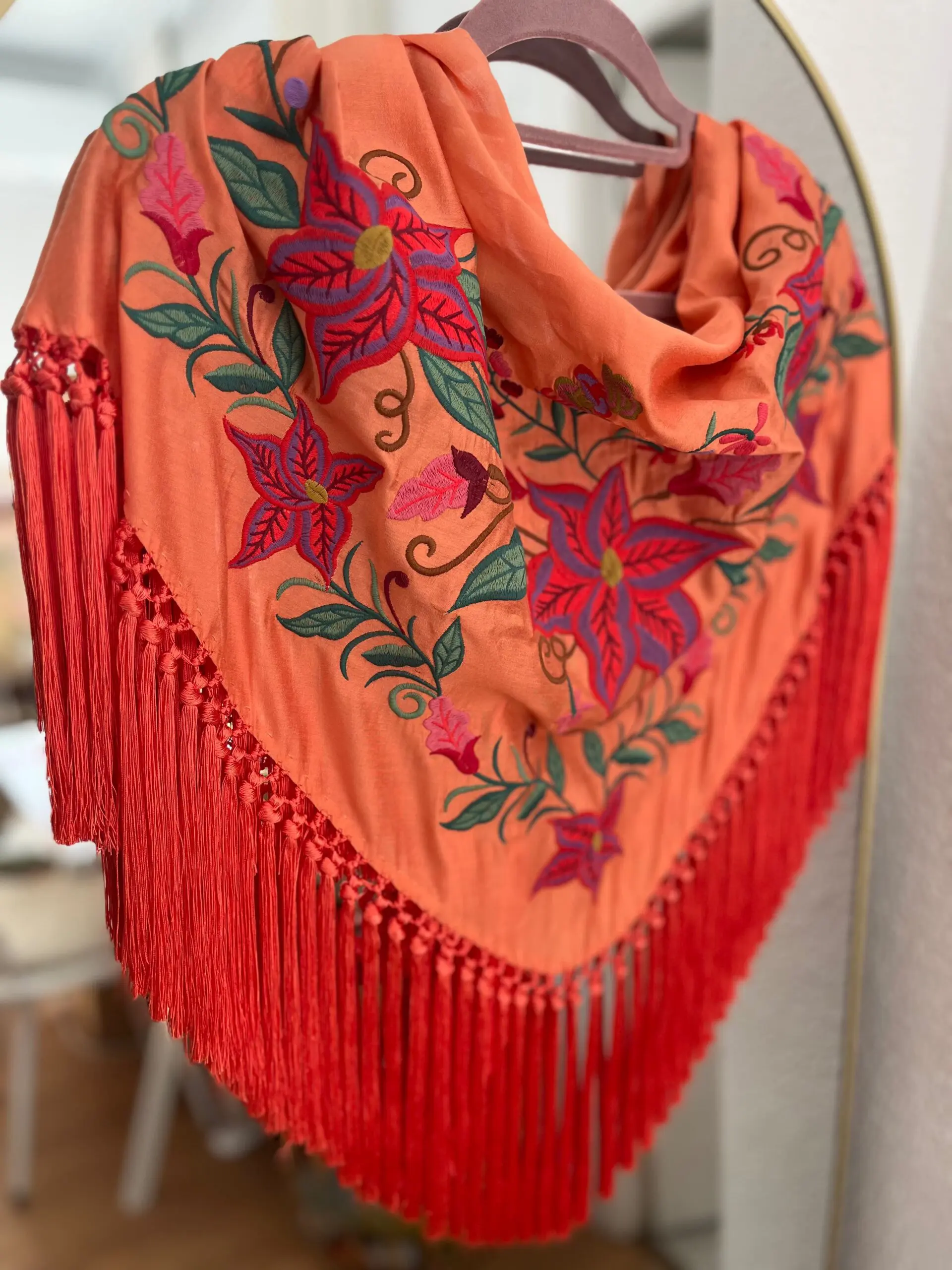 Mantoncillo Venecia naranja - Imagen 2