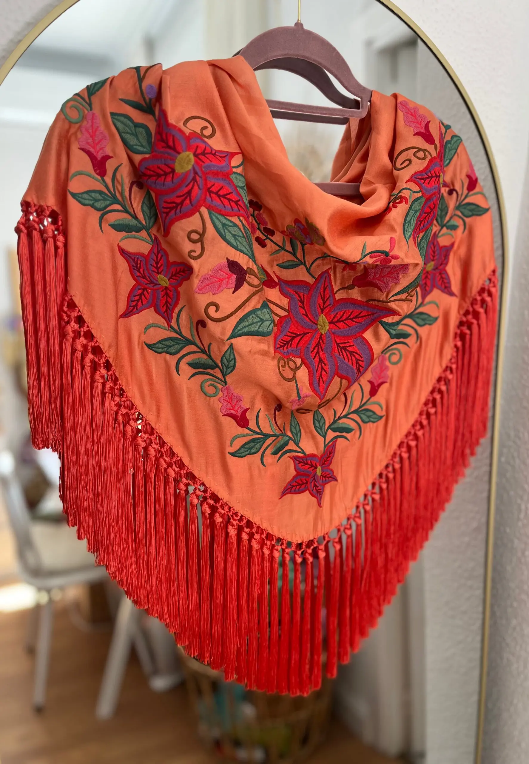 Mantoncillo Venecia naranja - Imagen 5