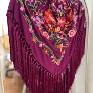 Mantoncillo Turquía morado