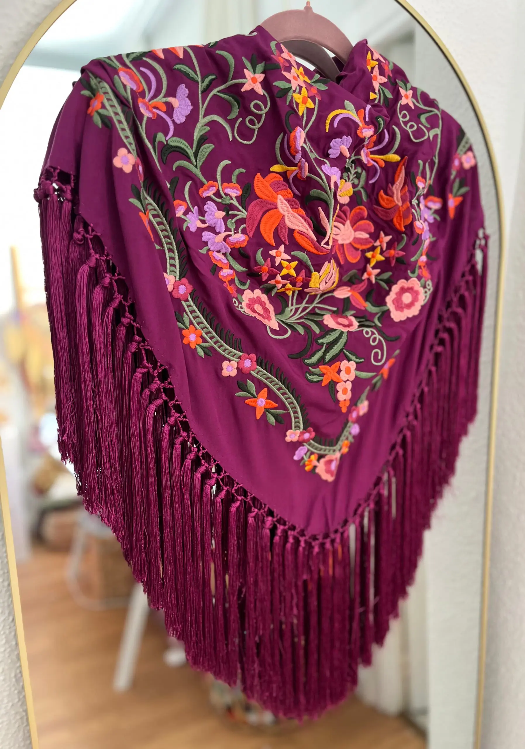 Mantoncillo Turquía morado