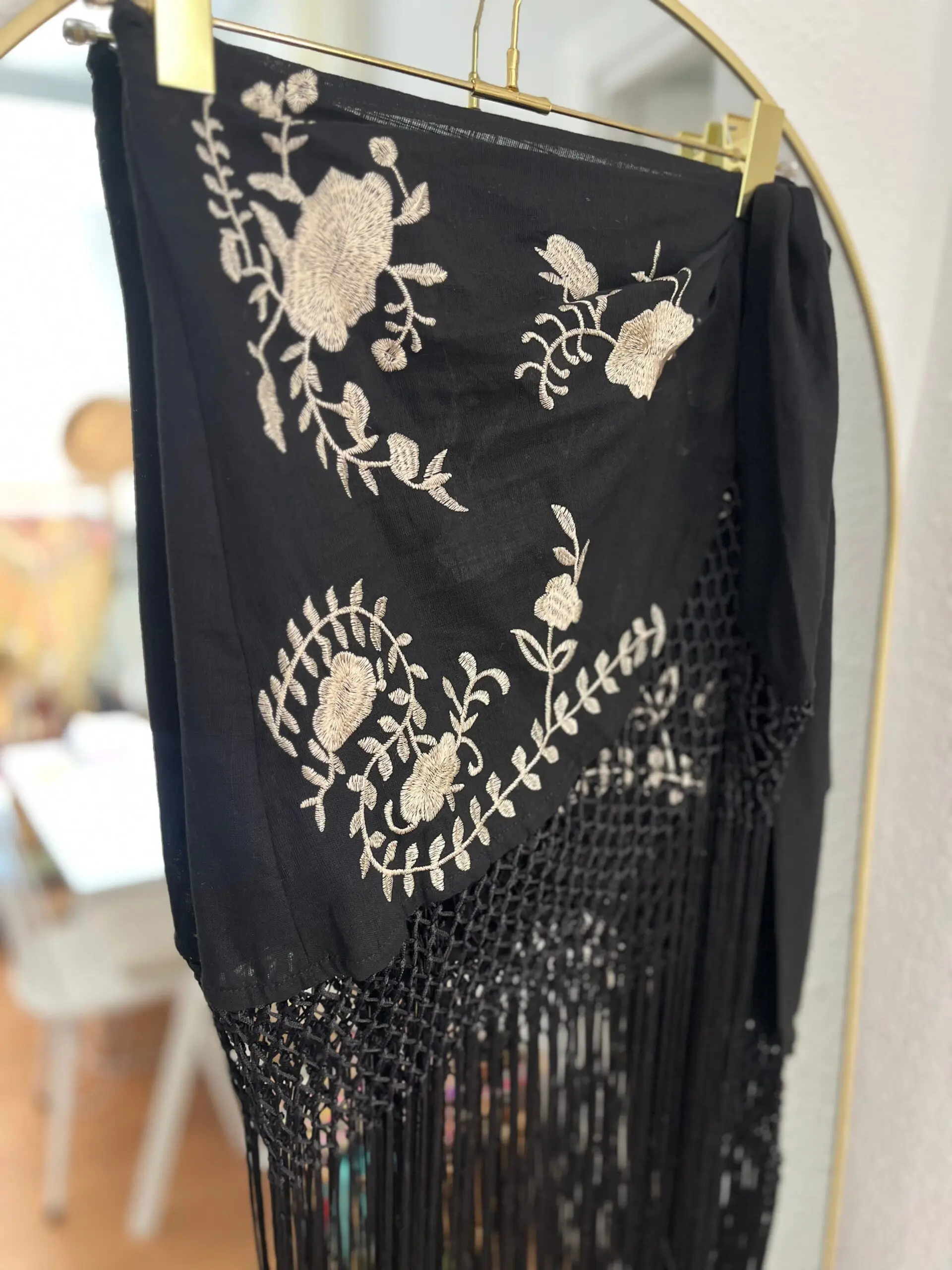 Falda abril bordada - Imagen 9