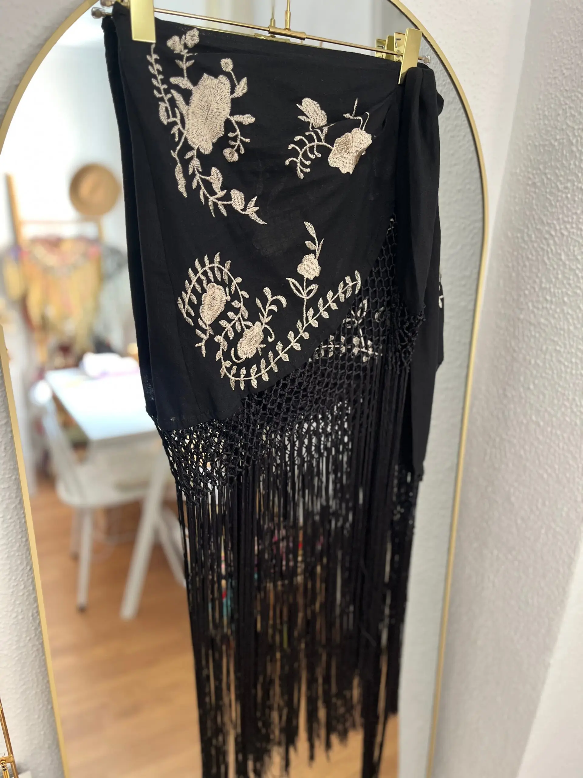 Falda abril bordada - Imagen 8