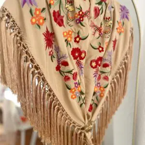 Mantoncillo gracia beige