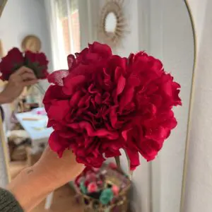 Ramillete rojo fresa