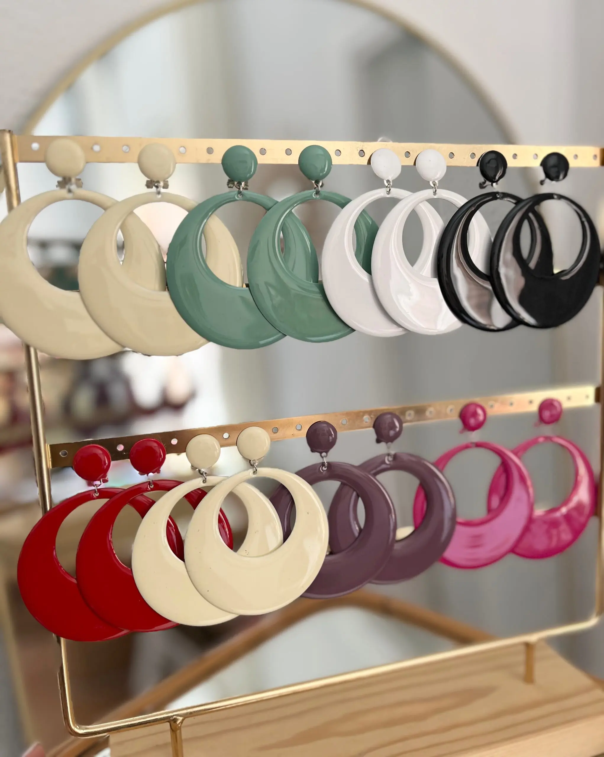 Aros flamenca colores