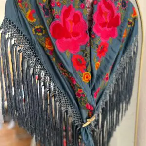 Mantoncillo Cayetana azul ducado