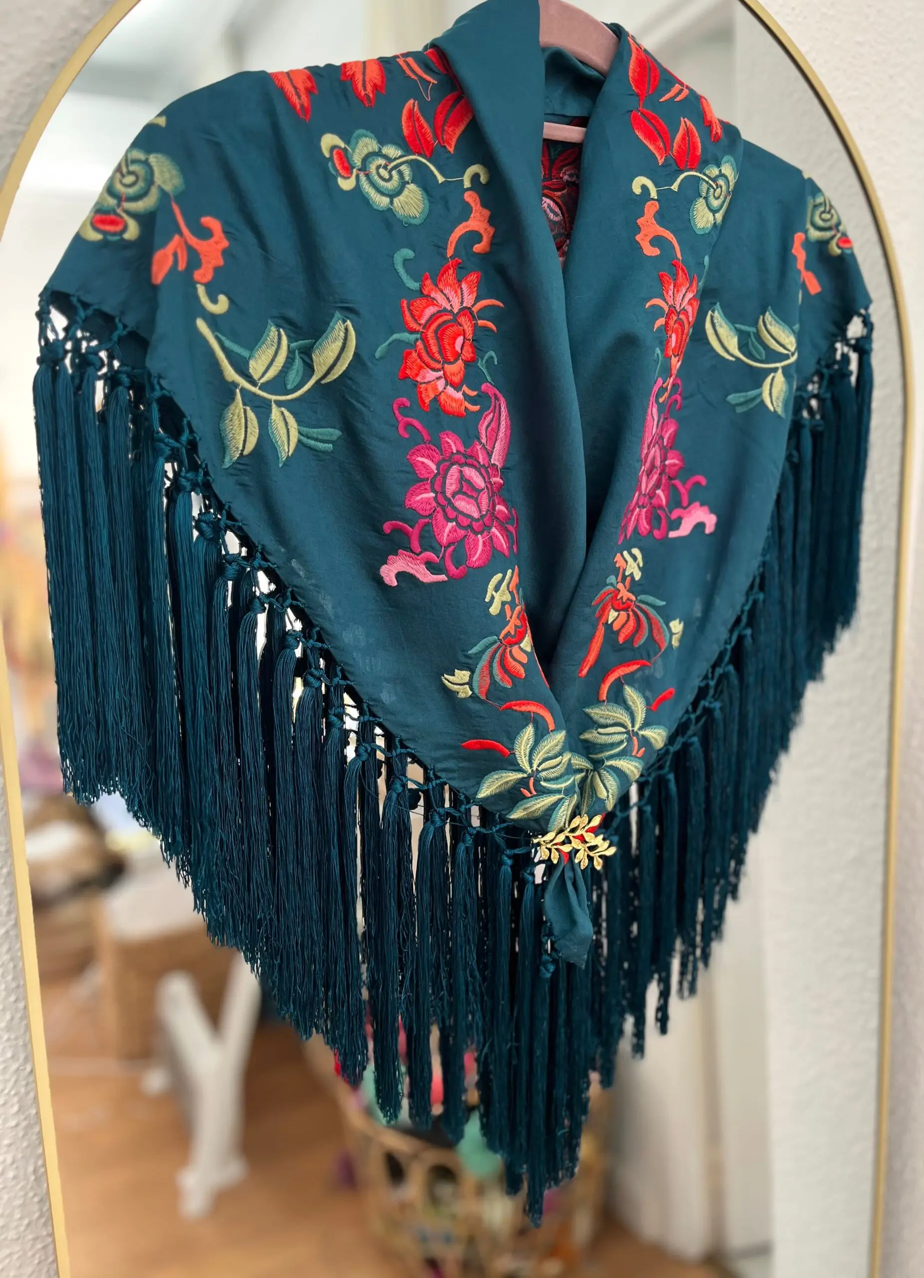 Mantoncillo Sintra azul petróleo - Imagen 5