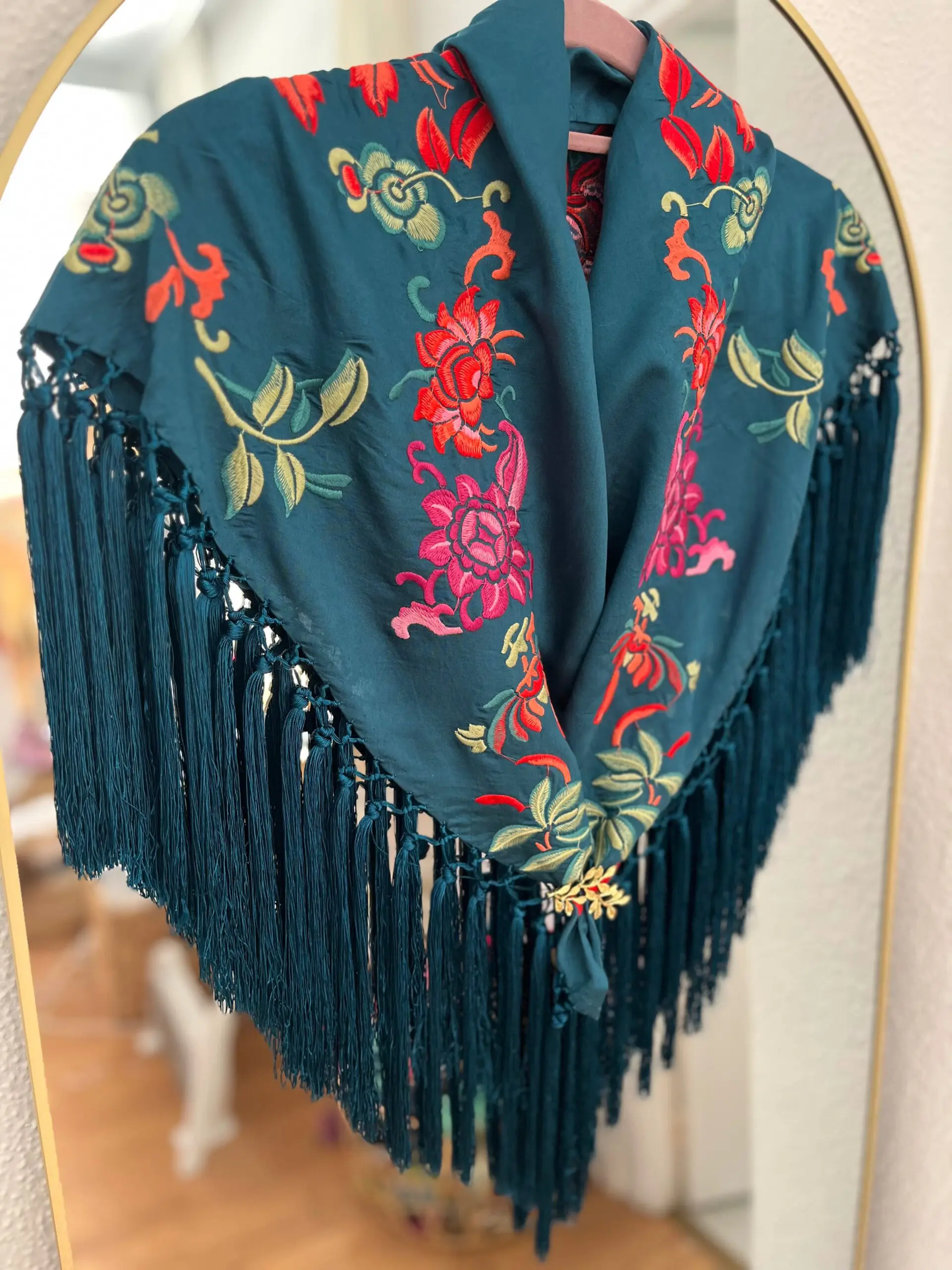 Mantoncillo Sintra azul petróleo - Imagen 3