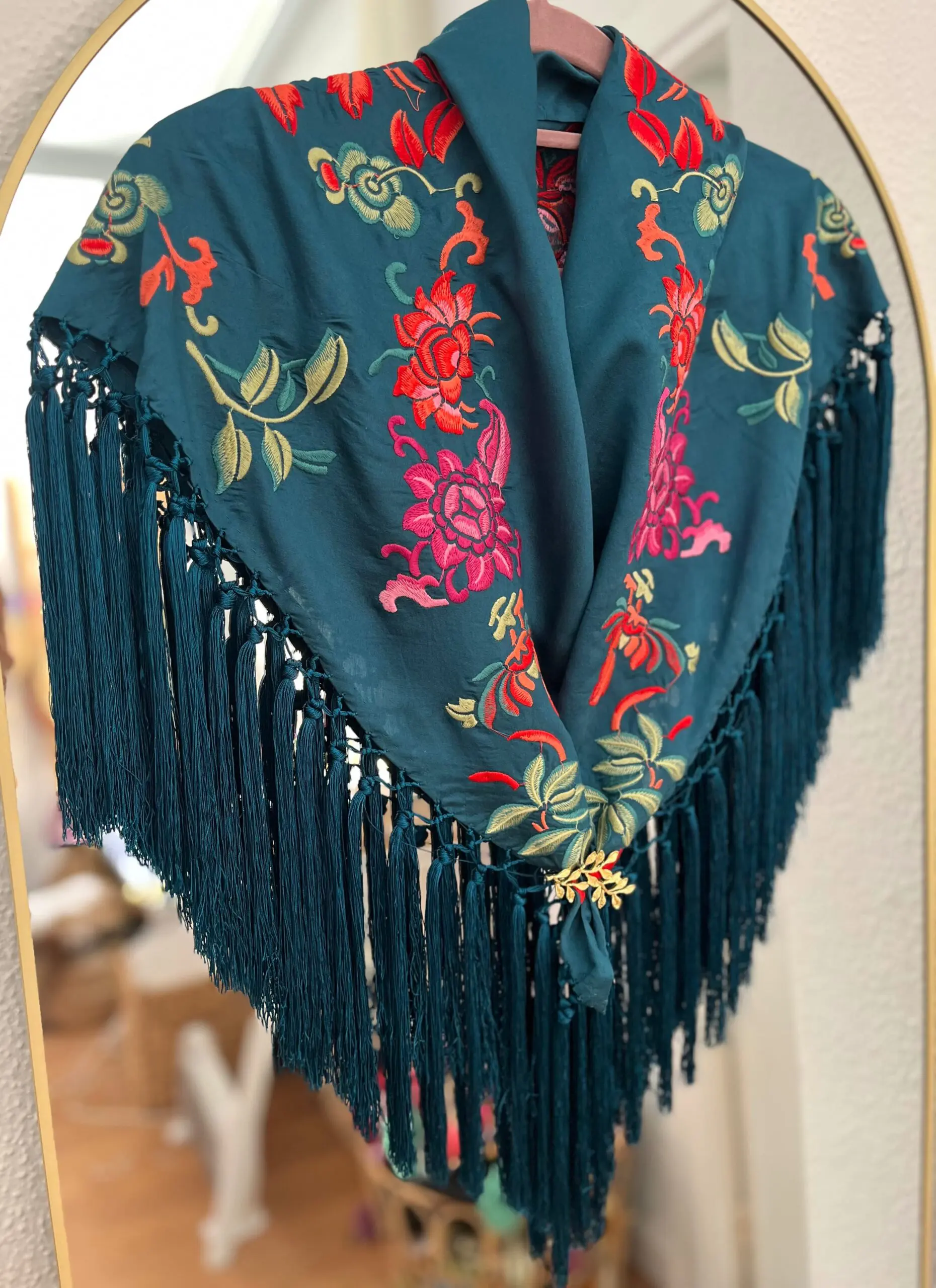 Mantoncillo Sintra azul petróleo - Imagen 2