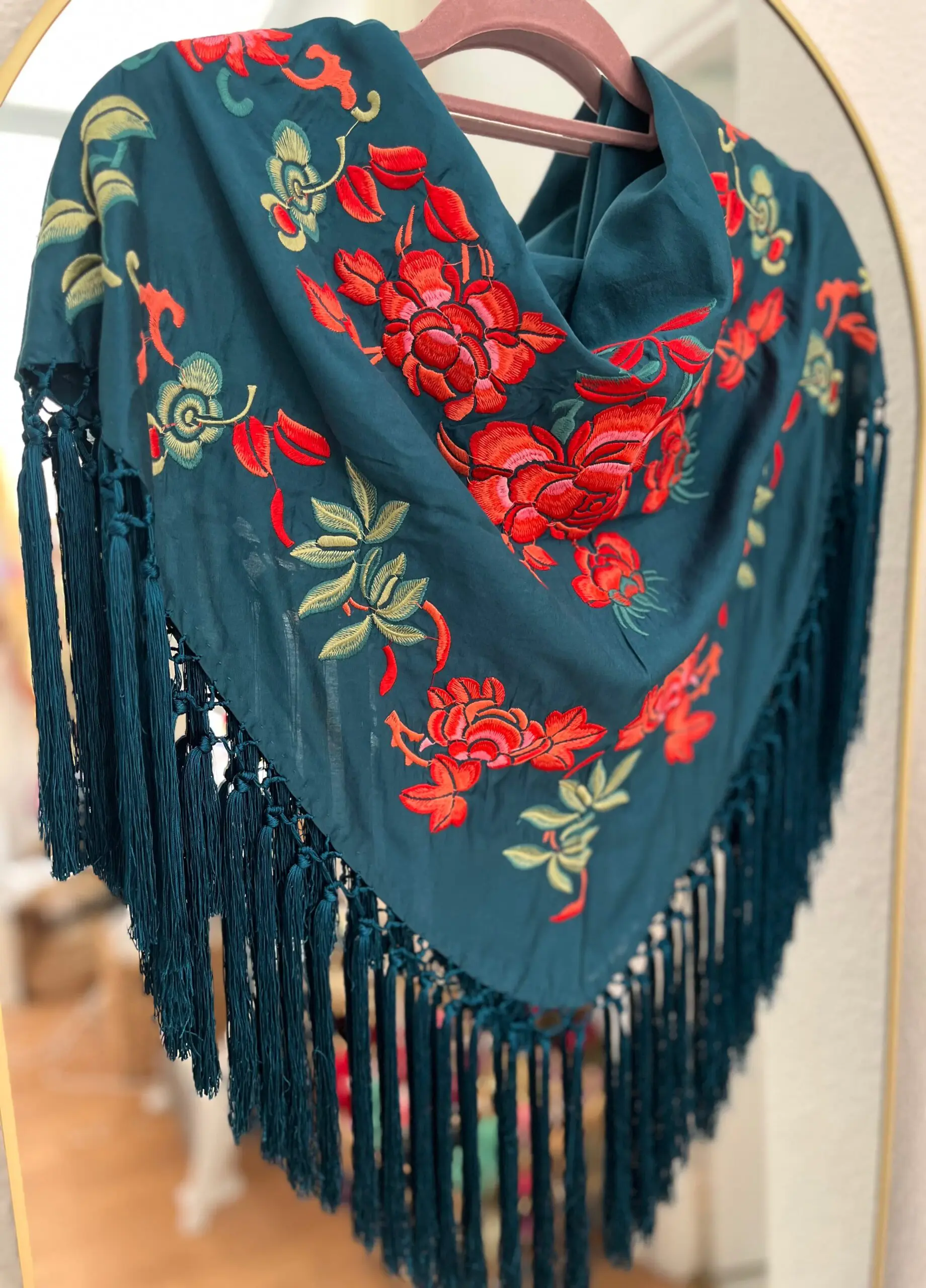 Mantoncillo Sintra azul petróleo - Imagen 6