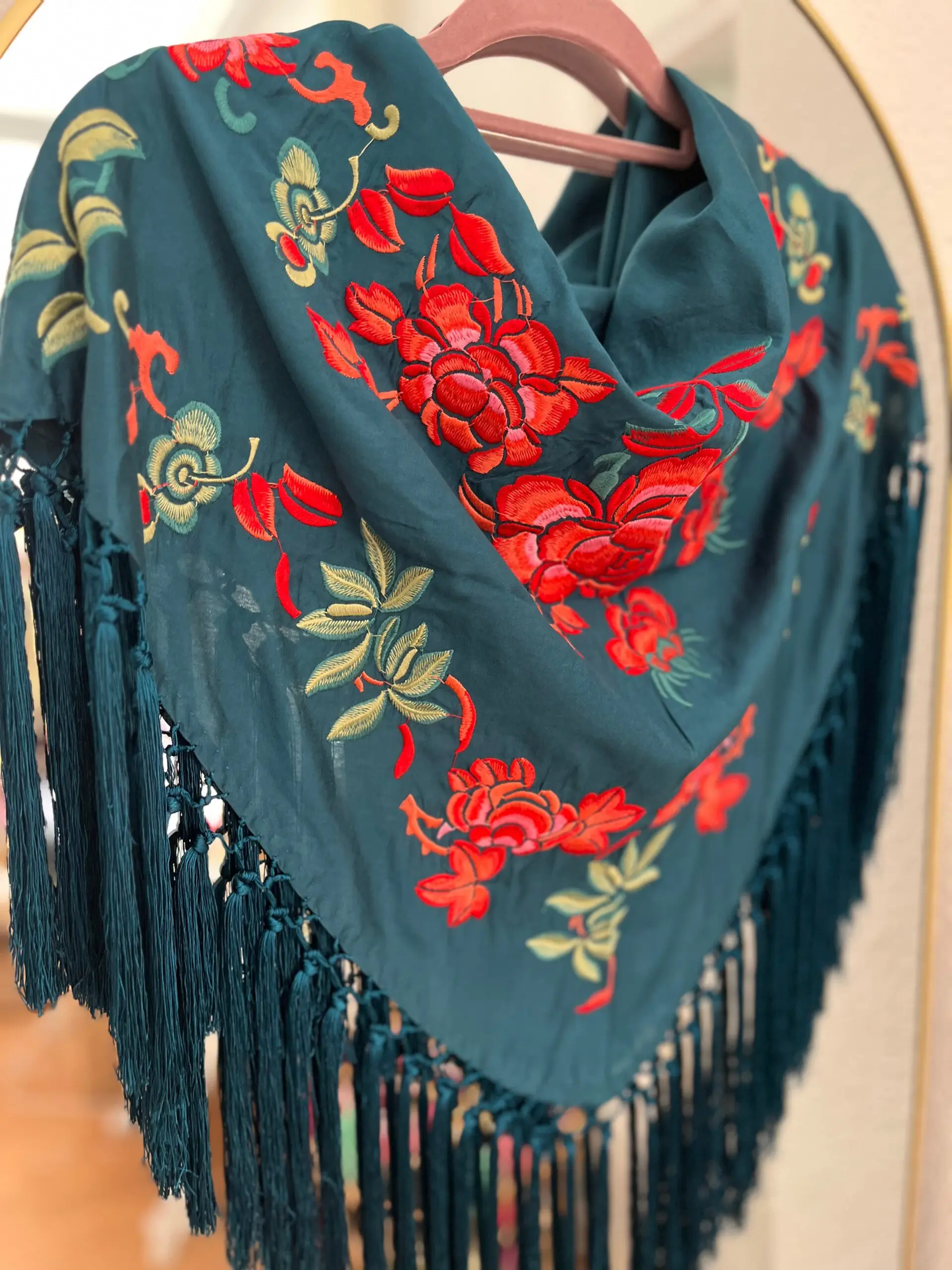 Mantoncillo Sintra azul petróleo