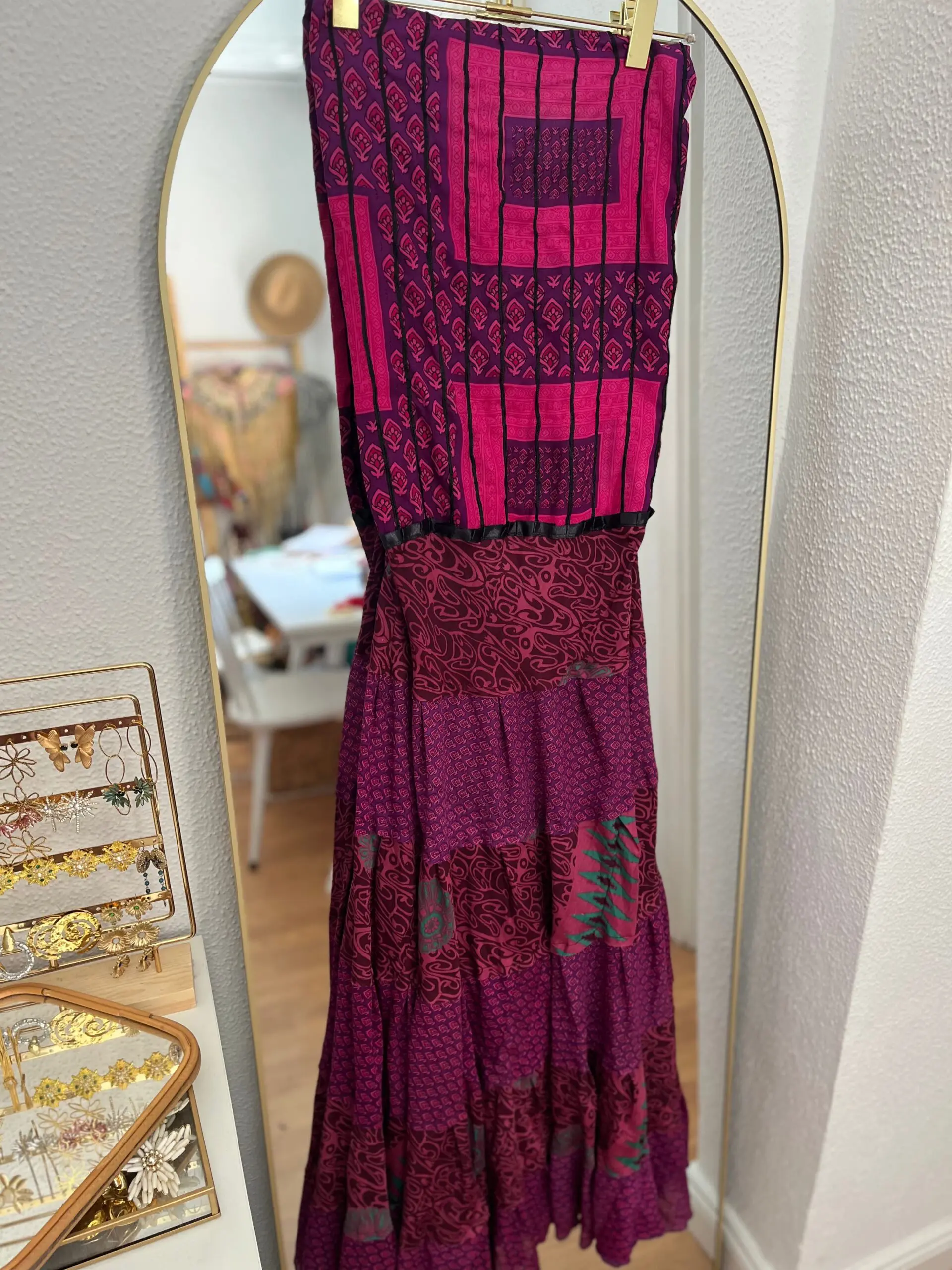 Vestido India fresa - Imagen 5