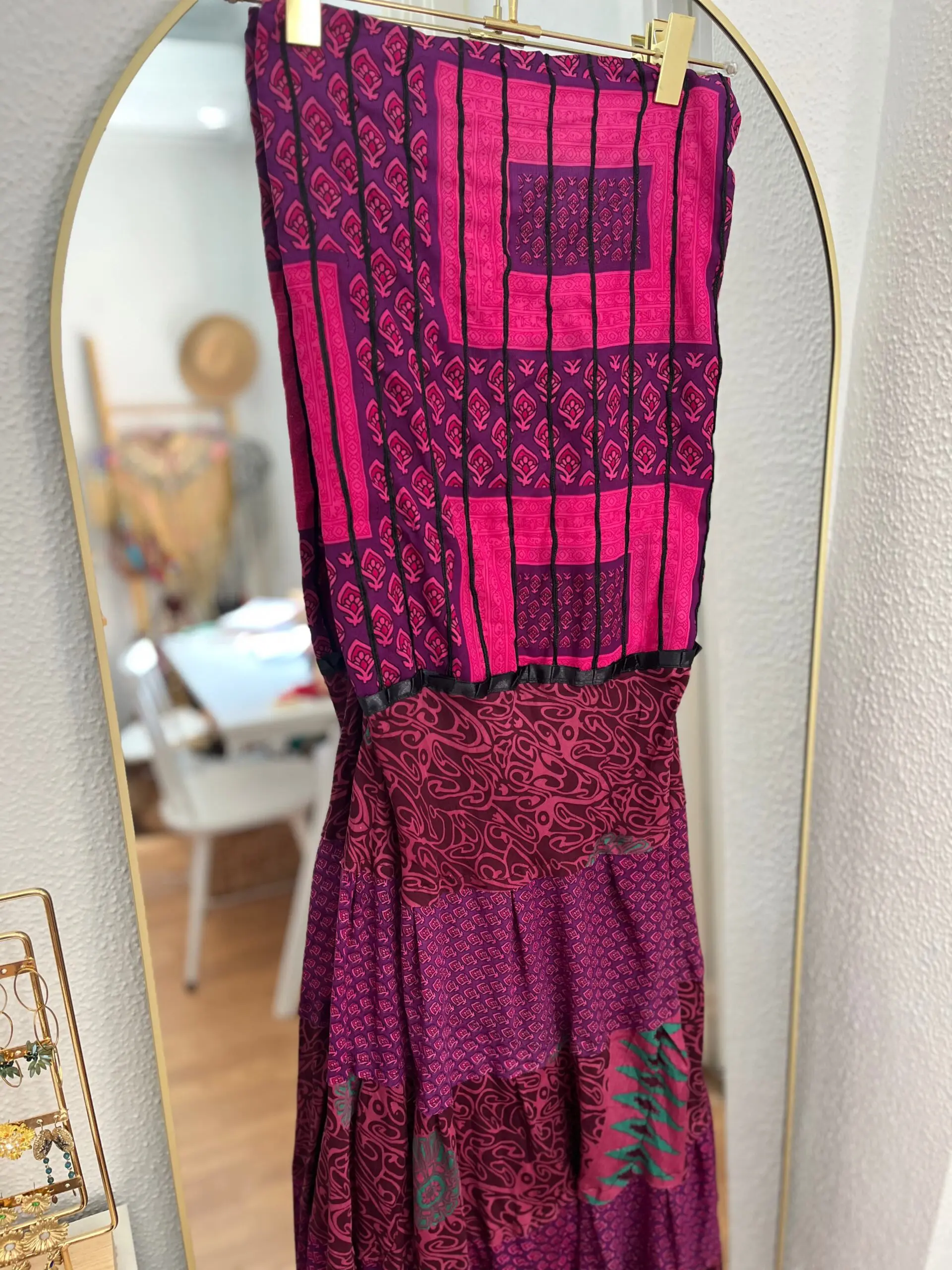 Vestido India fresa - Imagen 4