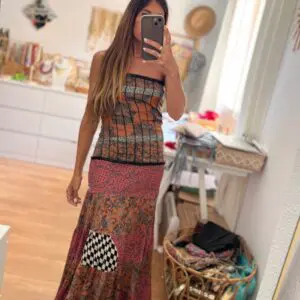 Vestido India teja
