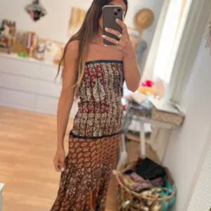 Vestido India tierra