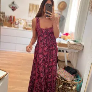 Vestido velha buganvilla
